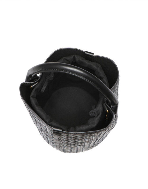 Woven Bucket Bag - Image 3