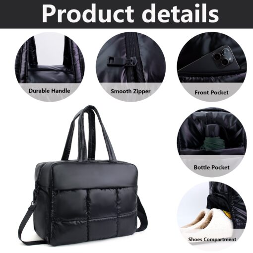 Weekender Fluffy Tote - Image 3