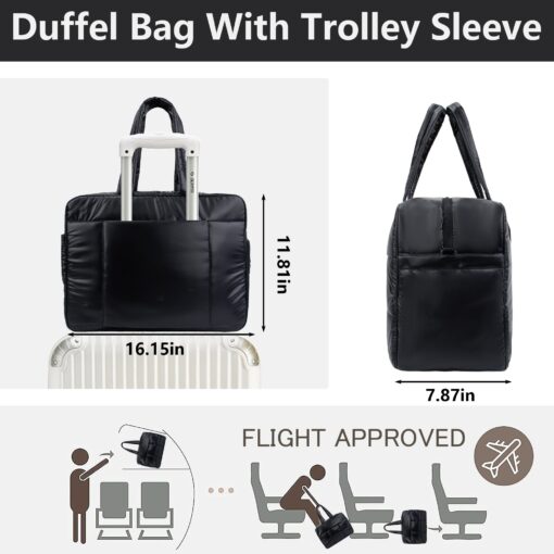 Weekender Fluffy Tote - Image 4
