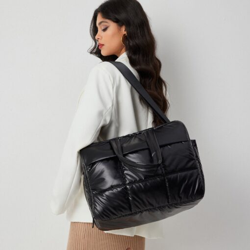 Weekender Fluffy Tote - Image 2