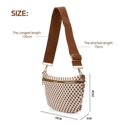 Woven Crossbody Belt Bag - Image 2